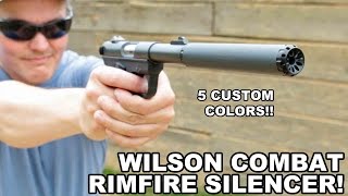 Wilson Combat Rimfire Silencer! WCR-22