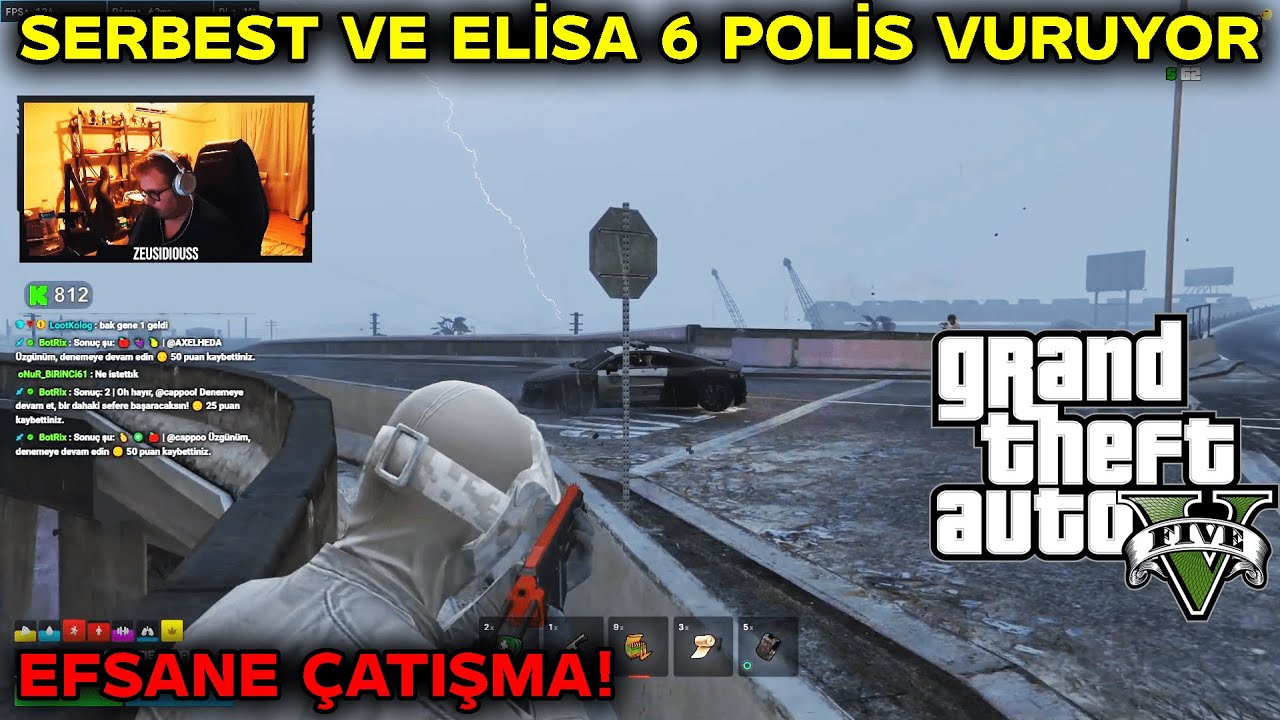 SERBEST VE EKİBİ ARAÇ HIRSIZLIĞI SOYGUNU I EDV GTA V RP EFSANE KAÇIŞ