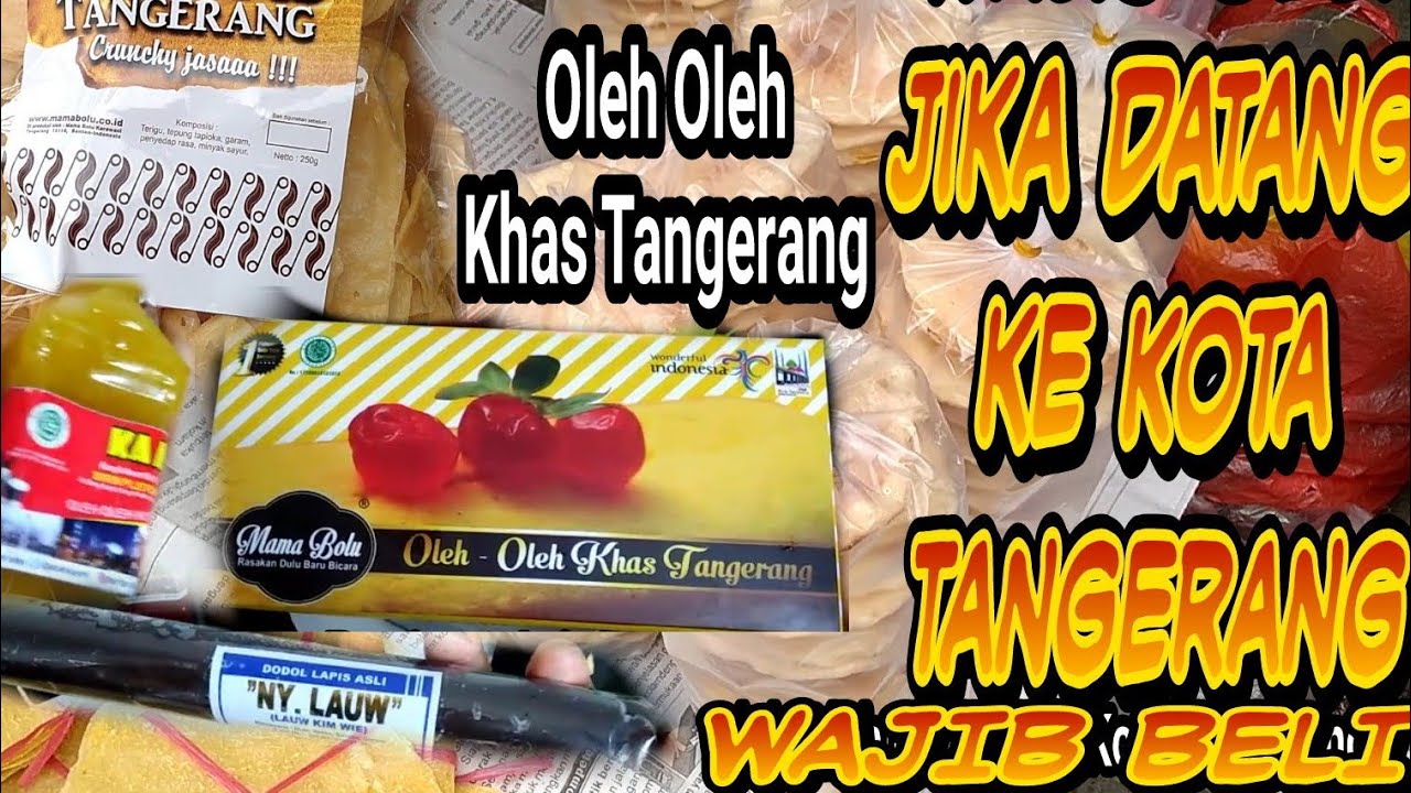 Oleh oleh khas Tangerang 