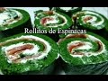 Rollitos de Espinacas / RECETA CASERA / Rica y fácil de hacer | Josean MG |