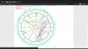 How to pull your own birth chart from astro.com