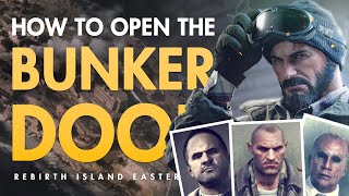 Black Ops Cold War | How To Open The Yellow Bunker Door (Rebirth Island Easter Egg and Lore)