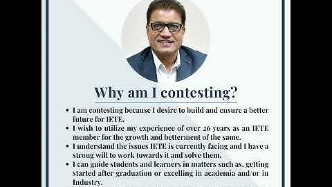 IETE GC Election_2021-24_Dr.D.S. Bormane Sr  No 09
