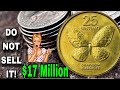 1986 Philippines 25 Sentimos Coin Value &amp; History | Hidden Treasure?