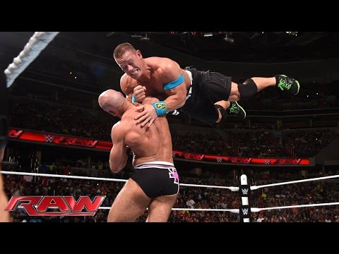 John Cena vs. Cesaro - United States Championship Match: Raw, June 29, 2015