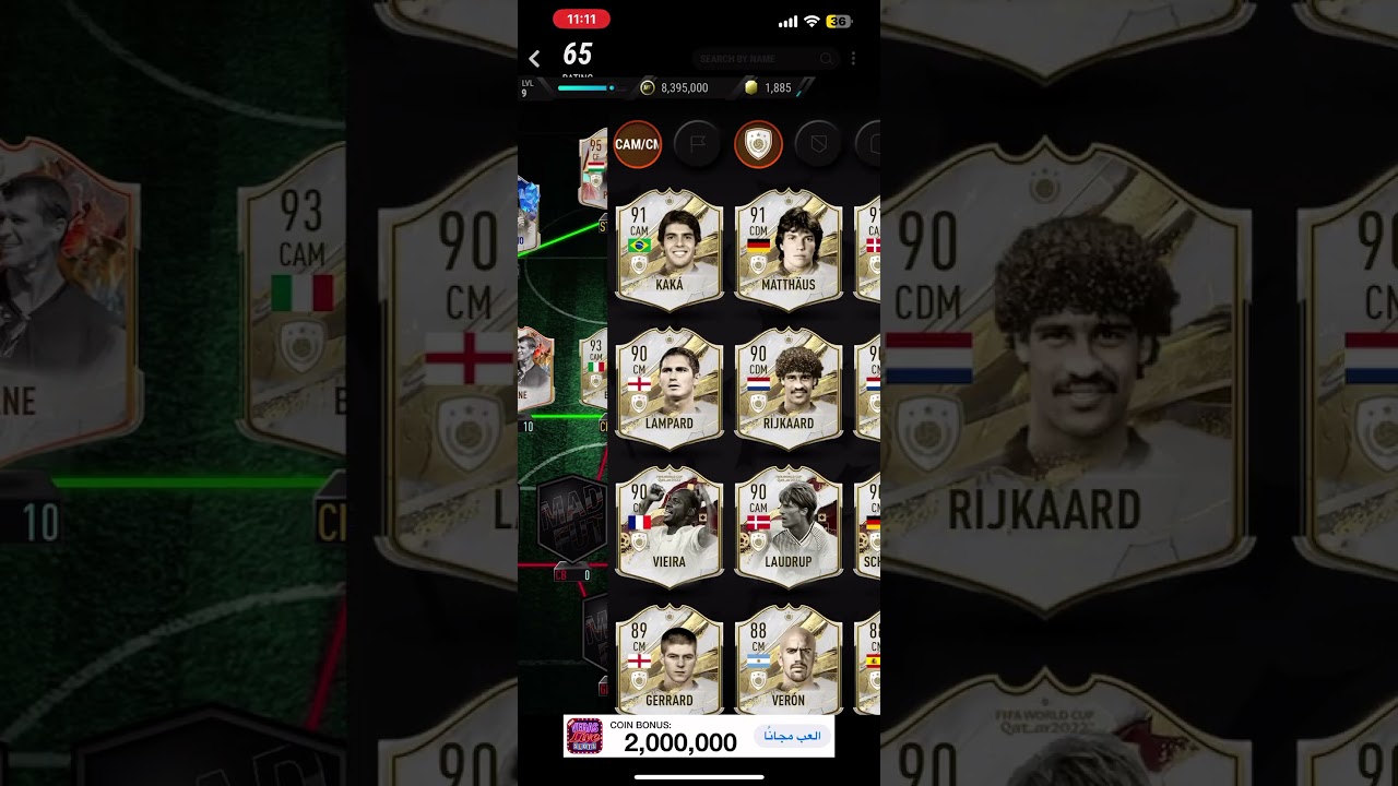 Icons squad building - Mad Fut 23