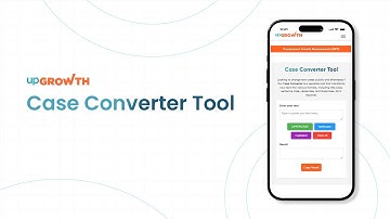 upGrowth AI-Powered Case Converter Tool | Instantly Change Text Case!