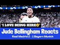 "I LOVE BEING HERE!" 😄| Jude Bellingham | Real Madrid 2-1 Bayern Munich | UEFA Champions League #ucl