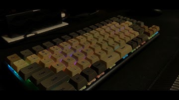 System76 Launch keyboard RGB lighting - normal light