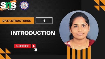 M.Kanchana| Introduction to Data Structures |SNS Institutions