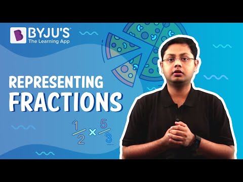 Representing Fractions | Learn with BYJU'S