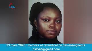 23 mars 2026 : mémoire et revendication des enseignants.