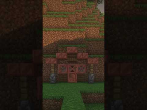 【マイクラ】壁の中の家　#minecraft #マイクラ #shorts