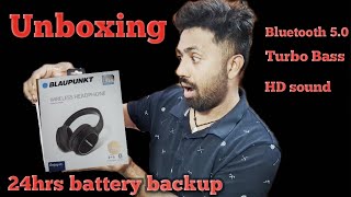 Best Budget Bluetooth 5.0 Over The Ear Wirelessheadphoneblaupunkt Bh-21 24 Hrs Battery Backup