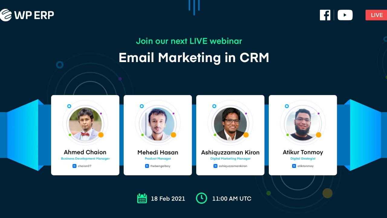 Email Marketing in CRM [WP ERP Webinar]