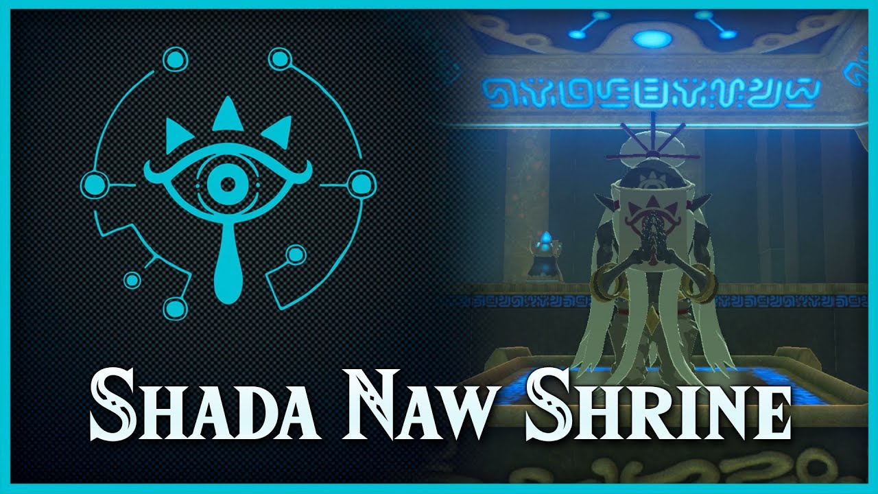 Zelda Breath of the Wild • Shada Naw Shrine • Hebra