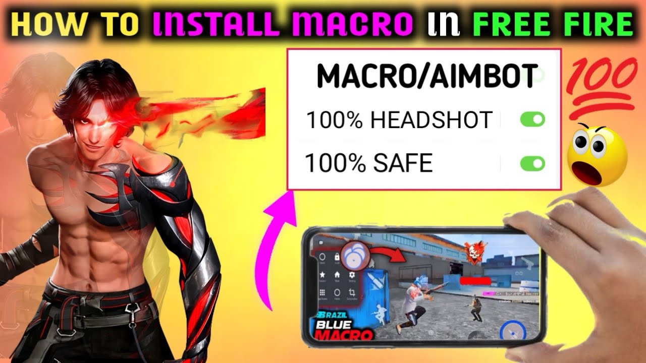 How to Use Macro in Free Fire Mobile Full Details What is Macro? How to use macro In PC/Scope X 😍