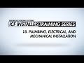 BuildBlock ICF Installer Training Series: 18. Plumbing, Electrical, and Mechanical Installation