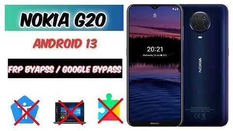 Nokia G20 FRP / Google Bypass Android 13 without PC | All Nokia Frp Unlock #nokia #android13 #frp