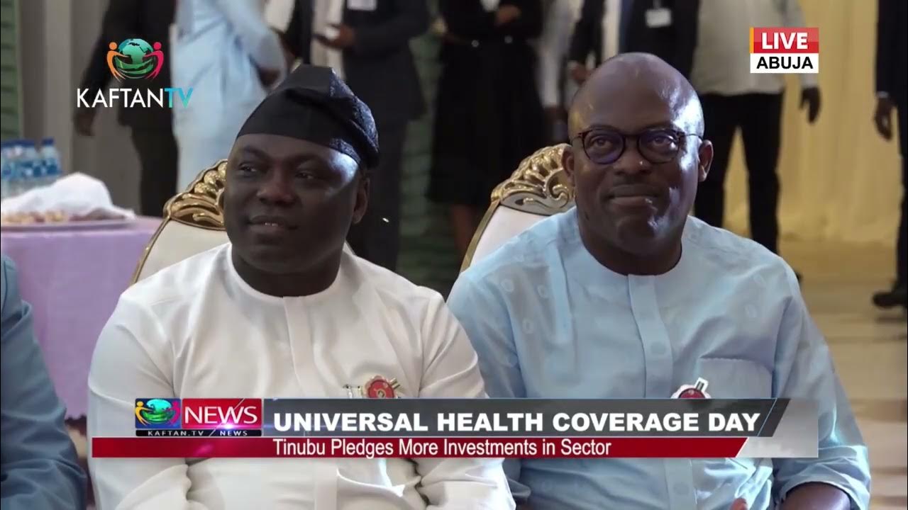 UNIVERSAL HEALTH COVERAGE DAY: Tinubu Pledges More Investments in Sector