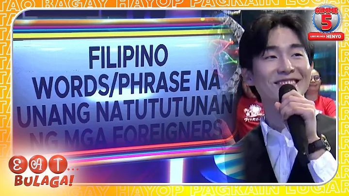 Anong Filipino words nga ba ang unang natututunan ng mga foreigners? | GIMME 5 | Dec. 10, 2025