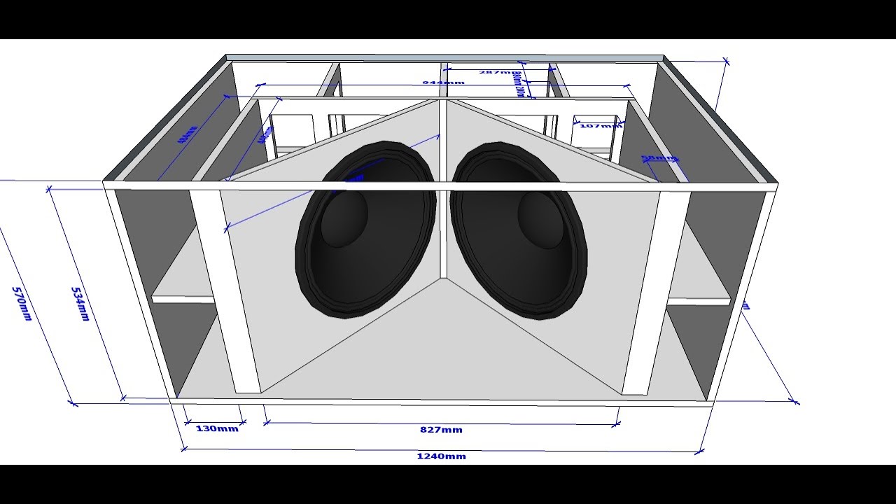 Plan RCF Dual 18" Subwoofer - YouTube