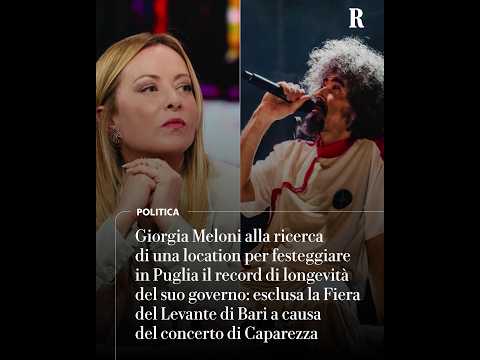 Video Meloni alla ricerca di una location per festeggiare il record di longevità del governo