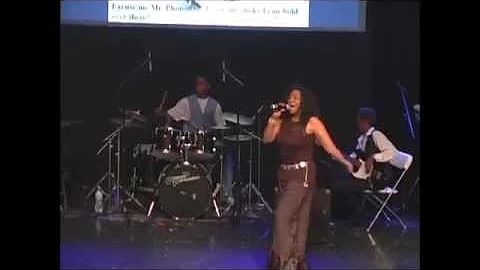 Kenari Allison in "The Drummer's Story" with Nanne...