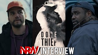 Actors' Brian Tyree Henry & Wagner Moura talk DOPE THIEF on Apple TV+ with Kuya P! A NRW Interview!