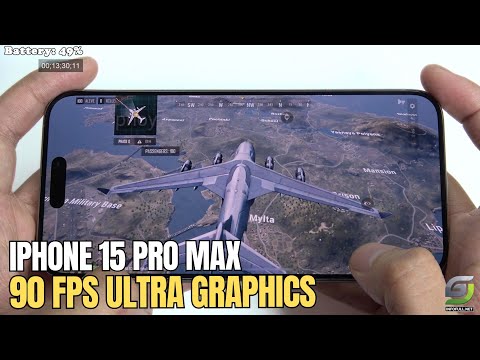 iPhone 15 Pro Max test game Pubg NEW STATE Max Setting 