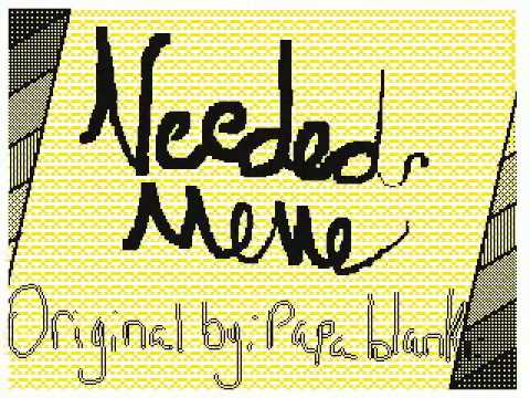 Needed Meme Flipnote studio 3d