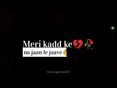 Punjabi sad song status ?? | iMovie black screen whatsapp status | iMovie video status | #its_music