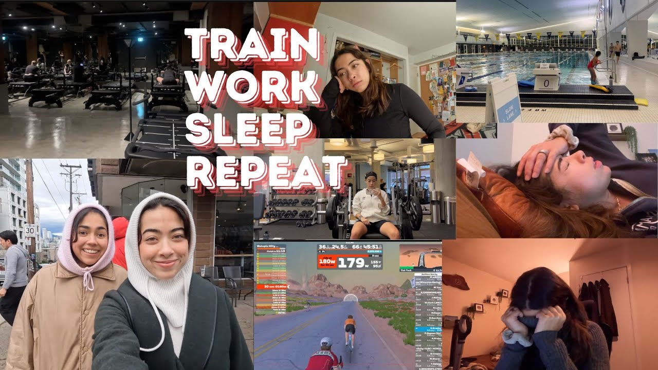 vlog 251: work train sleep repeat - YouTube