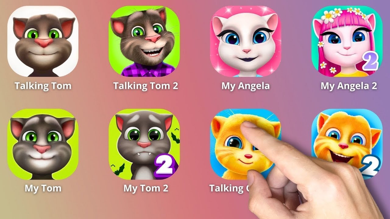 Talking Tom | My Hank | My Angela | My Tom