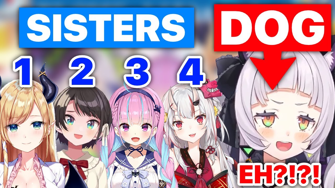 Gen 2 Makes Shion Their Dog (Subaru, Aqua, Choco, Ayame, Shion / Hololive) [Eng Subs]