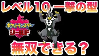 【検証】レベル10ウーラオス一撃の型でストーリーは無双できる？史上初の奇跡が起きてヤバすぎた？！【ポケモン剣盾/鎧の孤島/DLC】