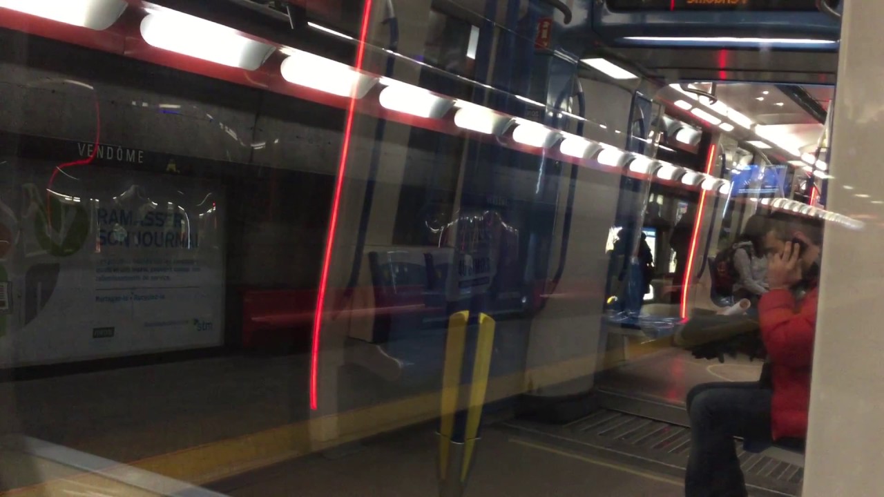MONTREAL METRO AZURSTM BONAVENTURE TO PLAMONDON YouTube
