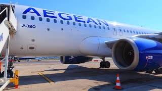 AEGEAN AIR (ECONOMY) | Are the MEALS back? | Corfu to Milan | Airbus A320 | TRIP REPORT (2021)