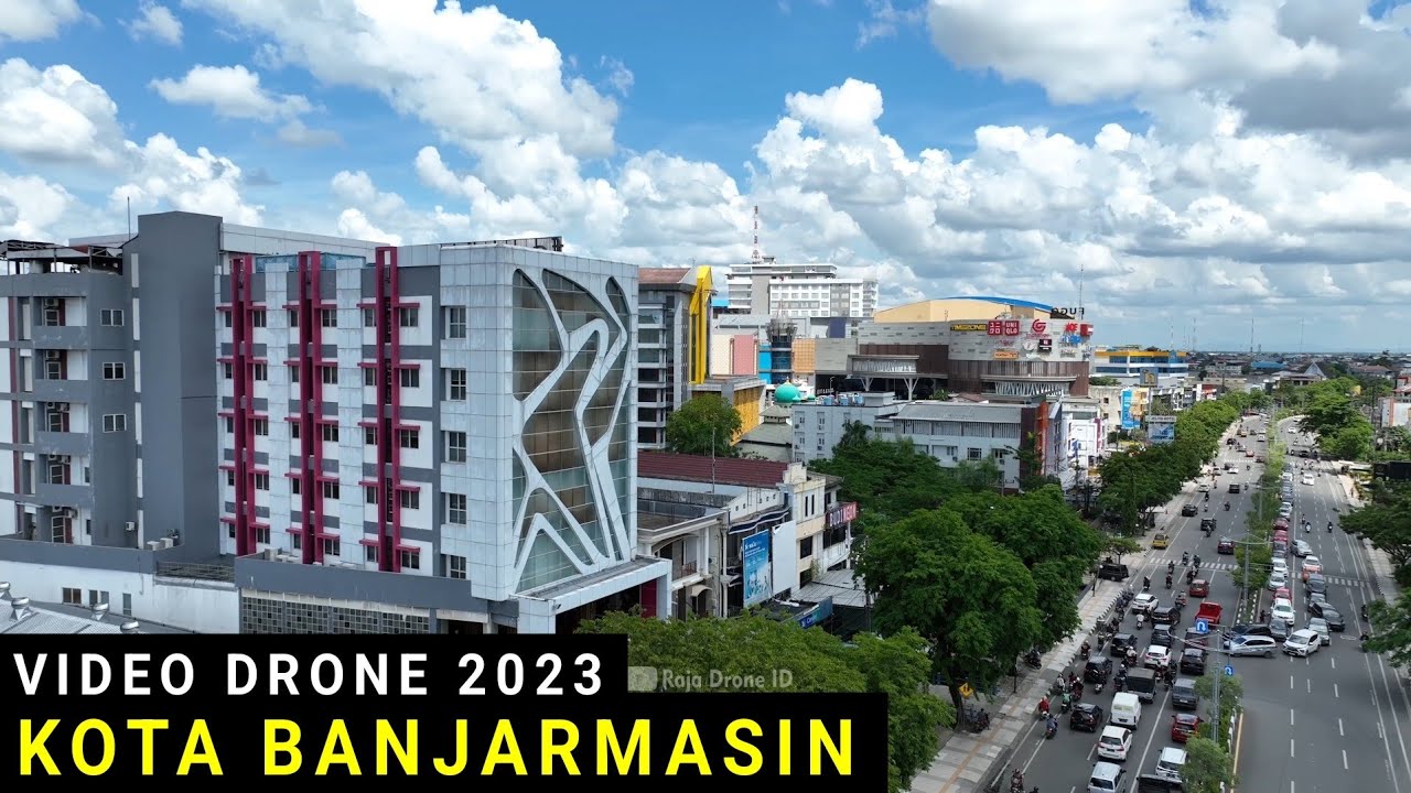 Video Drone Kota Banjarmasin Terbaru 2023 by DJI Mavic 3