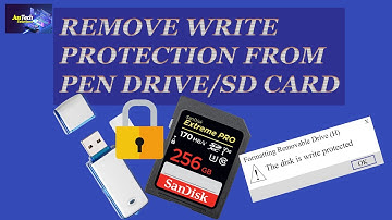 Remove Write Protected From your Drives.