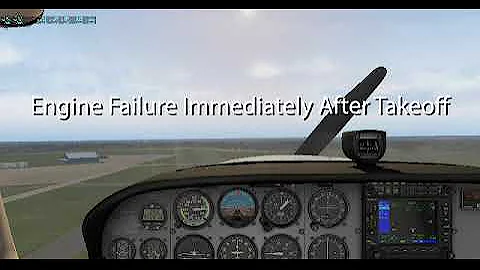 Chair Flying Emergency Procedures Engine Failure Immediately After Takeoff