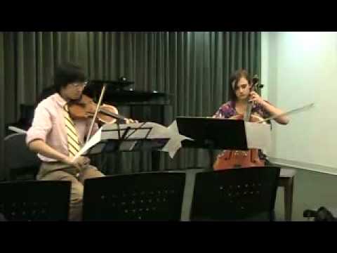 Don Yau and Kaitlyn Raitz plays Handel Halvorsen P...