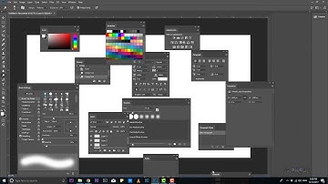 How to Customize workspace in Adobe Photoshop cc 2018-Tamil
