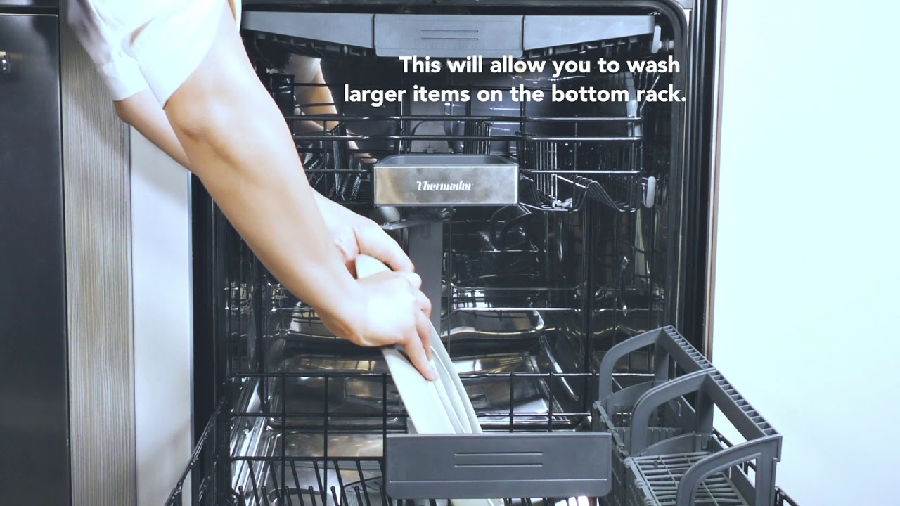 How To Adjust Your Dishwasher Rack 