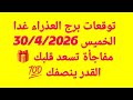 توقعات برج العذراء غدا الخميس 30 4 2026 مفاجأة تسعد قلبك القدر ينصفك