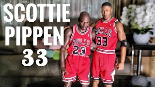 176. Enterbay NBA 1/6 Scale Scottie Pippen Chicago Bulls - Bem's Figures