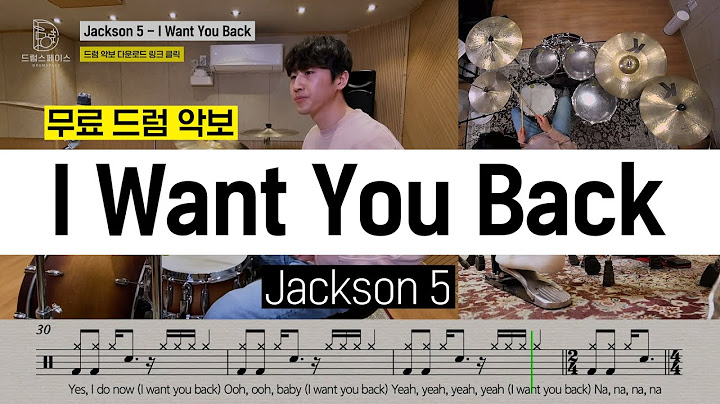 I Want You Back Drums version - Drums performance video thumbnail
