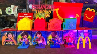 CAJITA FELIZ MCDONALDS STRANGER THINGS RELATOS DEL 85 | Colección Completa (Parte 1) MAYO 2026