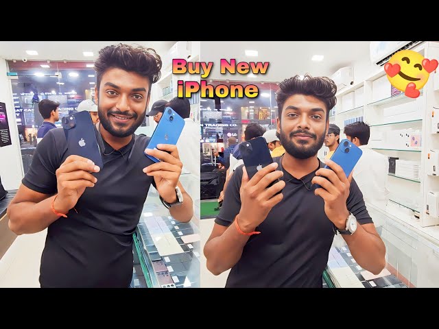 Finally New iPhone 13 लेने निकल गए Youtube First Payment से ? 😊🥰 || Vlog || Daily lifestyle vlog class=