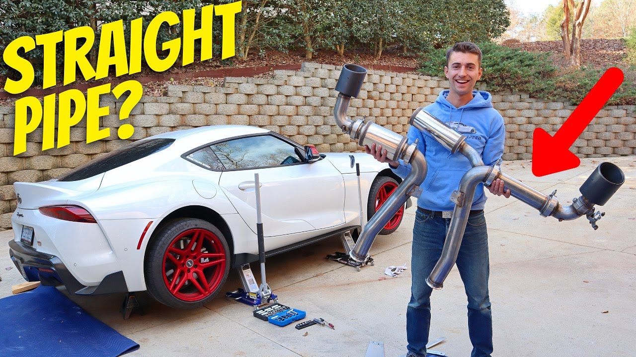 A90 Toyota Supra FINALLY Gets An Active Exhaust!! *Magnaflow X-Mod*